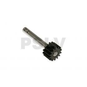 313044  Pulley Shaft with Steel Gear(14T)